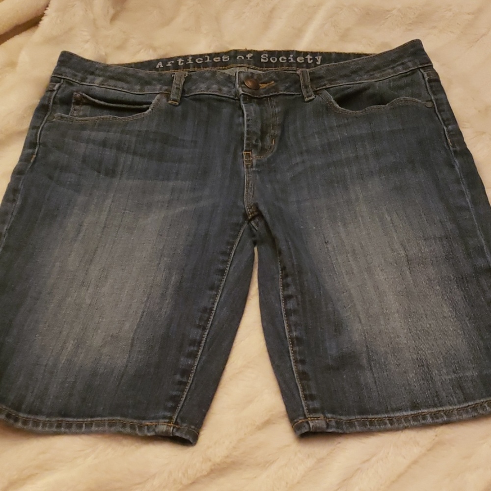 🌴🌴ARTICLES OF SOCIETY STRETCHY BERMUDA SHORTS